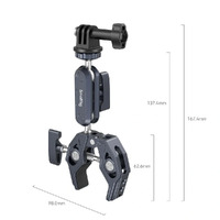 SmallRig Crab-Shaped Clamp with Ballhead Magic Arm