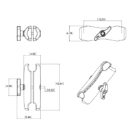 RAM Double Socket Arm