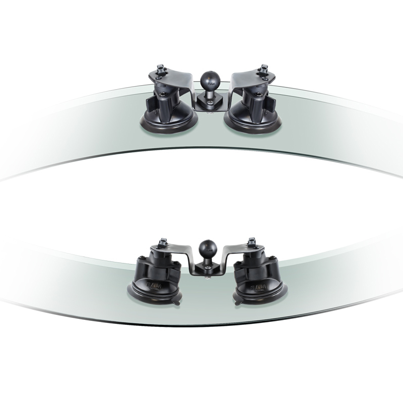 Buy The RAM Twist-Lock Dual Pivot Suction Cup Base With Ball | Camzilla ...