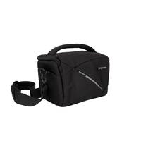 PM Impulse Medium Shoulder Bag - Black