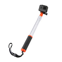 TELESIN Floating Translucent Waterproof Selfie Stick for Action Camera