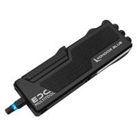 Kondor Blue EDC Multi-Tool Bit Driver (Raven Black)