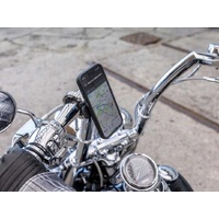 Quad Lock Motorcycle Handlebar Mount PRO Chrome - Large