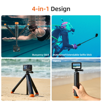 TELESIN Floating Tripod Selfie Stick