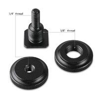 SmallRig Cold Shoe Adapter wit 3/8" to 1/4"  2pcs Pack 1631 