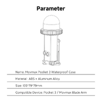 Movmax Blade Arm Waterproof Case for Pocket 3