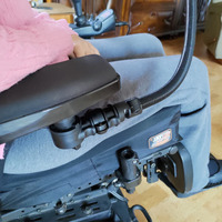 RAM Tablet Mount for Wheelchairs with Quick Release & Swivel Feature