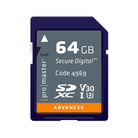 PM SDXC 64GB Advanced UHS-I V30 Memory Card