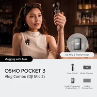 DJI Osmo Pocket 3 Vlog Combo (DJI Mic 2)