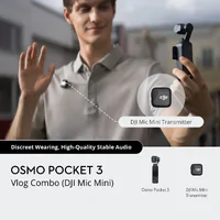 DJI Osmo Pocket 3 Vlog Combo (DJI Mic Mini)