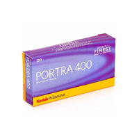 Kodak Portra 400 ISO Professional 120 Roll (5 Pack)