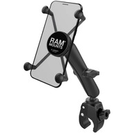 RAM X-Grip Large Phone Mount with Tough-Claw Small Clamp Base - Long