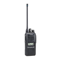 ICOM IC-41PRO Two Way Handheld Portable Radio - Black