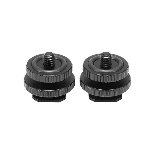 SmallRig Cold Shoe Adapter wit 3/8" to 1/4"  2pcs Pack 1631 