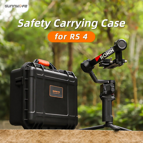 Sunnylife Safety Carrying Case For DJI RS 4 With Shoulder Strap