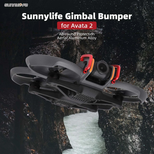 Sunnylife DJI Avata 2 Aluminium Gimbal Bumper (Black)