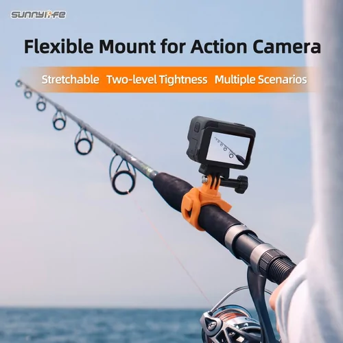 Sunnylife Flexible Action Camera Strap - Orange