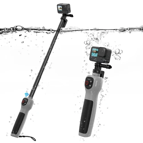 TELESIN GoPro Underwater Remote Control Selfie Stick