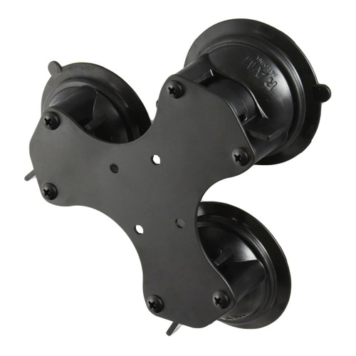 RAM Twist-Lock Triple Suction Cup Base